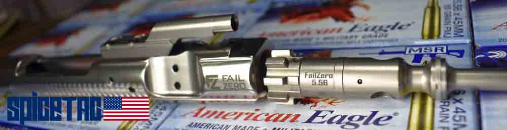 Fail Zero Bolt and CArrier Both Have the Fail Zero Logo