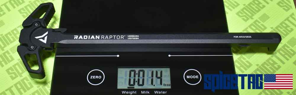 Raptor AR10 Charging Handle Weight